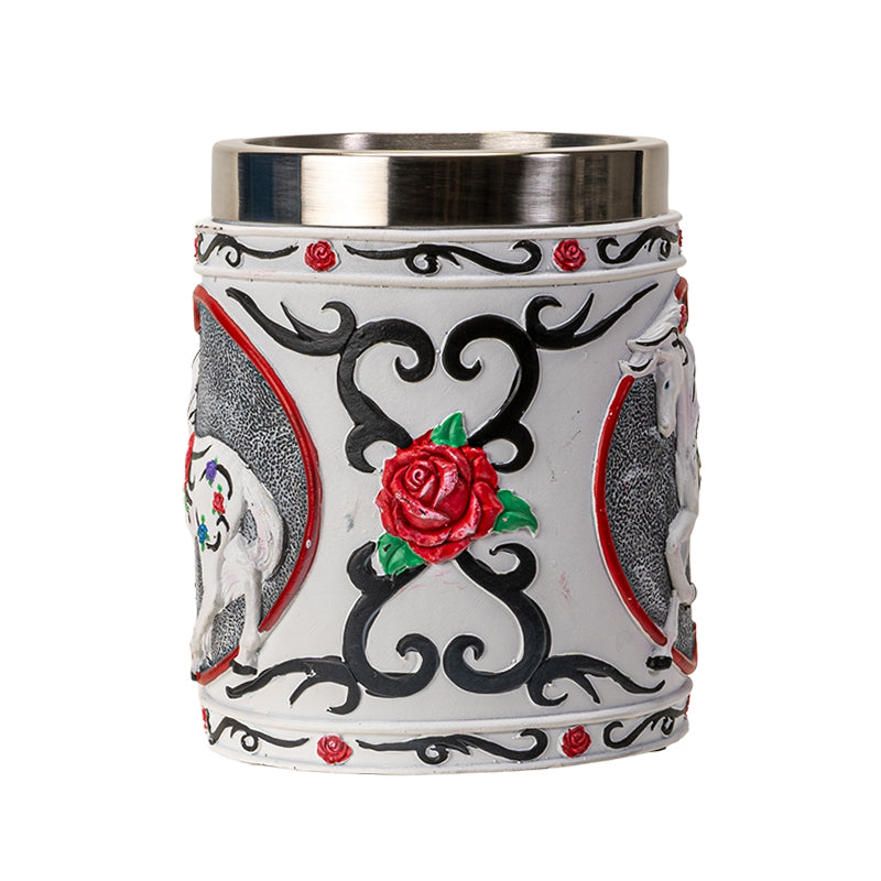 Tribal Rose Tankard