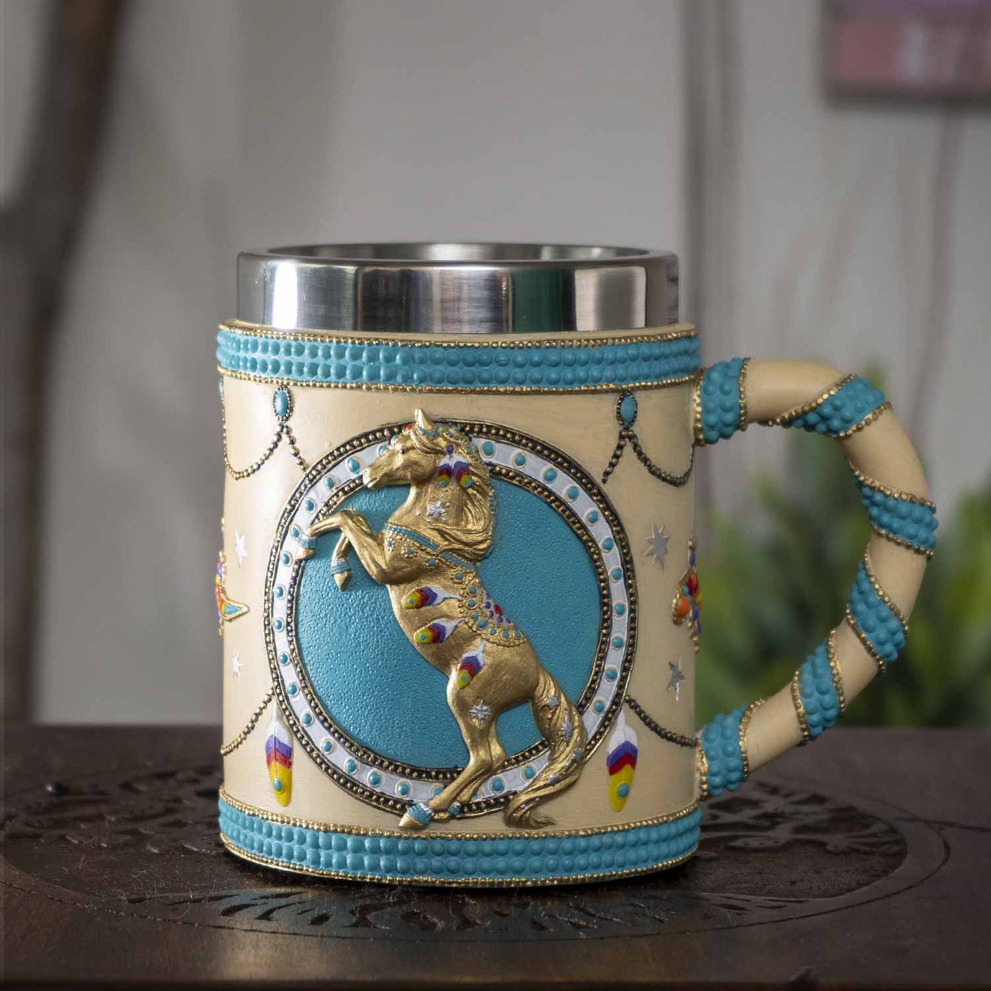 Golden Jewel Pony Tankard