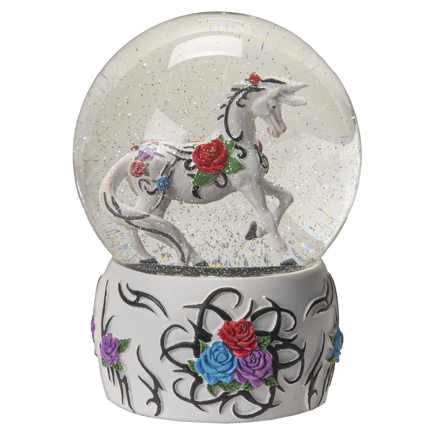 Tribal Rose Water Globe