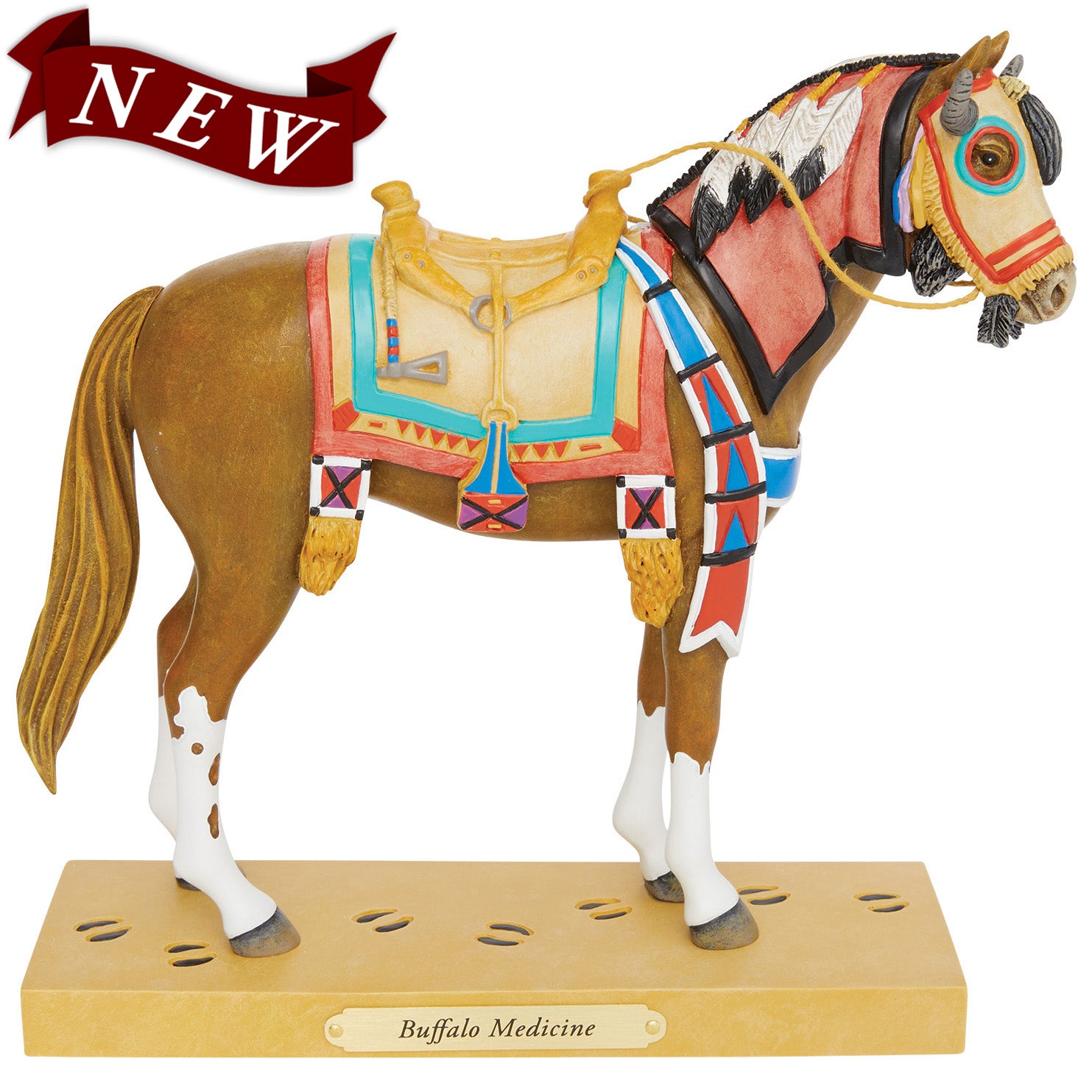 Trail of Painted Ponies Medicine Horse #1549 First shops Edition 1E/4559