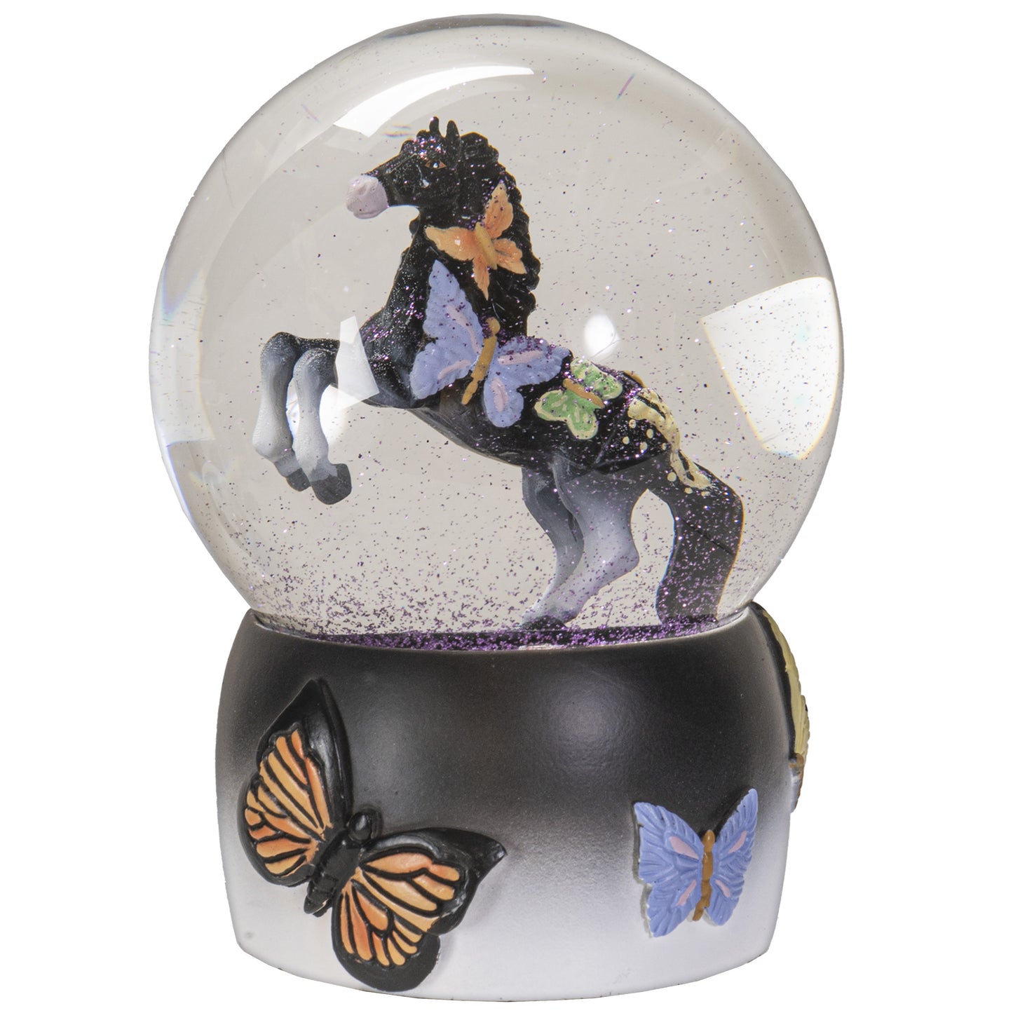 Black Beauty Water Globe